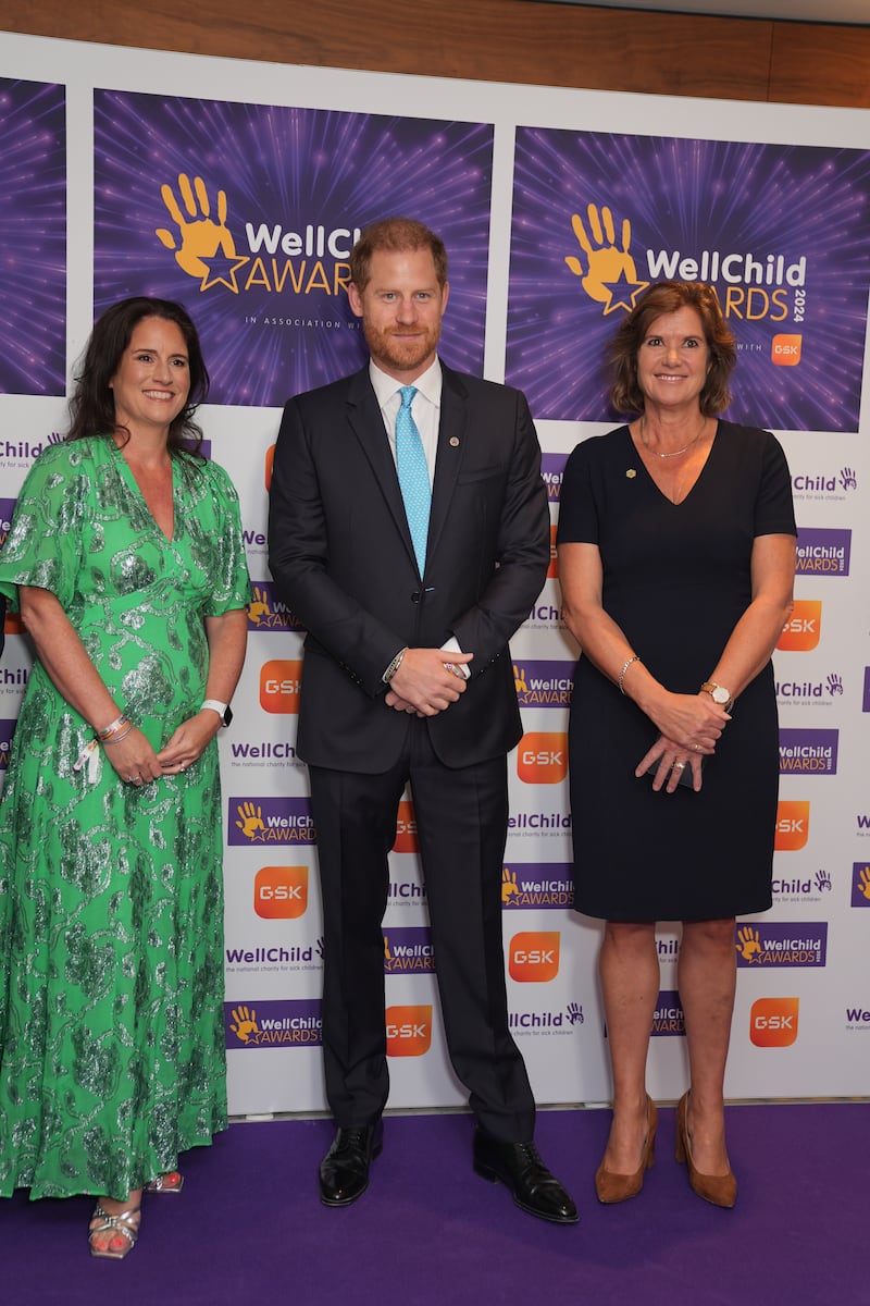 The Duke of Sussex arrives for the annual WellChild Awards 2024