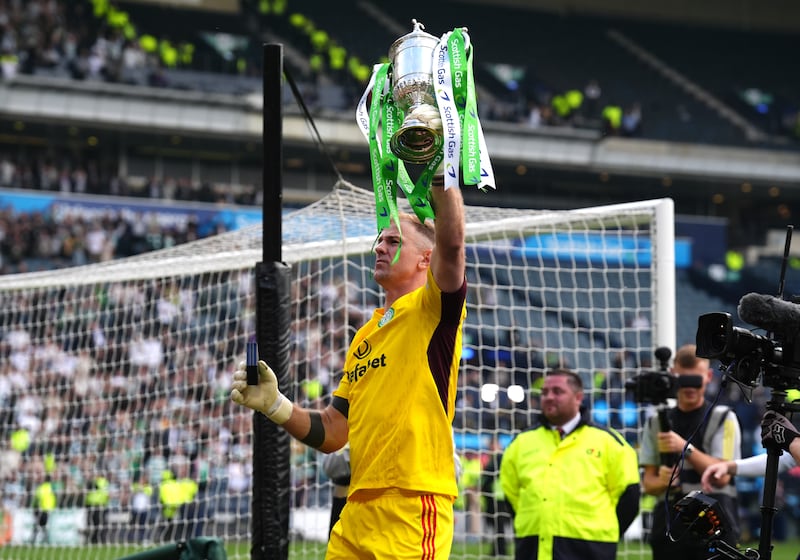 Joe Hart retired as a champion with Celtic