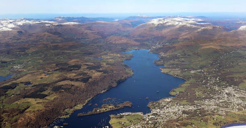 Lake District from the air