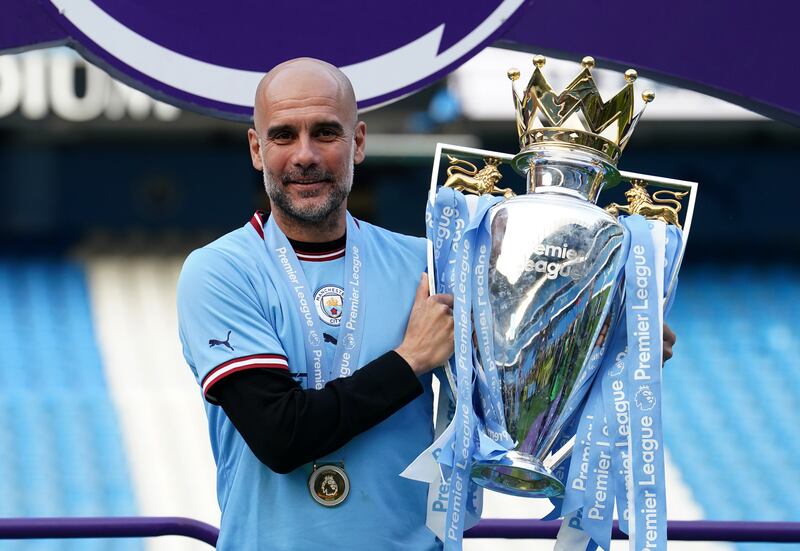 Guardiola has already won the Premier League five times