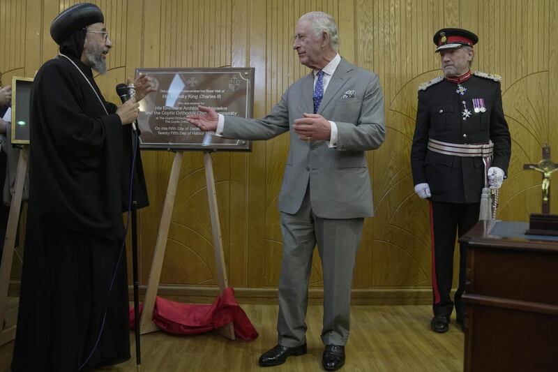 Royal visit to Coptic Orthodox Church Centre