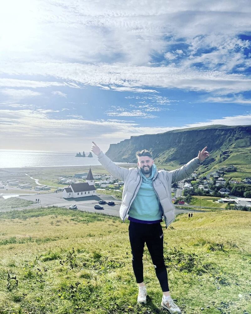 Rory in Iceland 