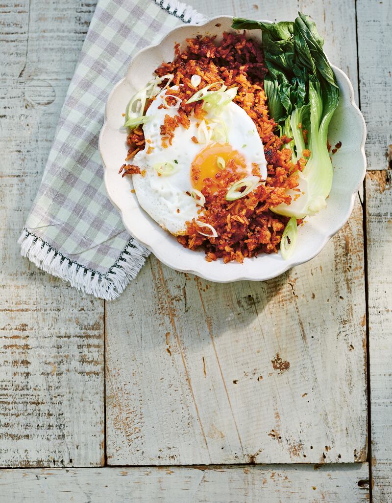 Crispy chilli rice from Second Helpings 