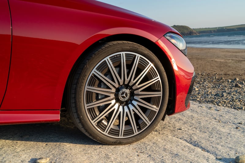 All versions get large alloy wheels as standard