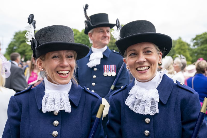 Belinda Hacking, left, and Victoria Webber are the first female High Constables
