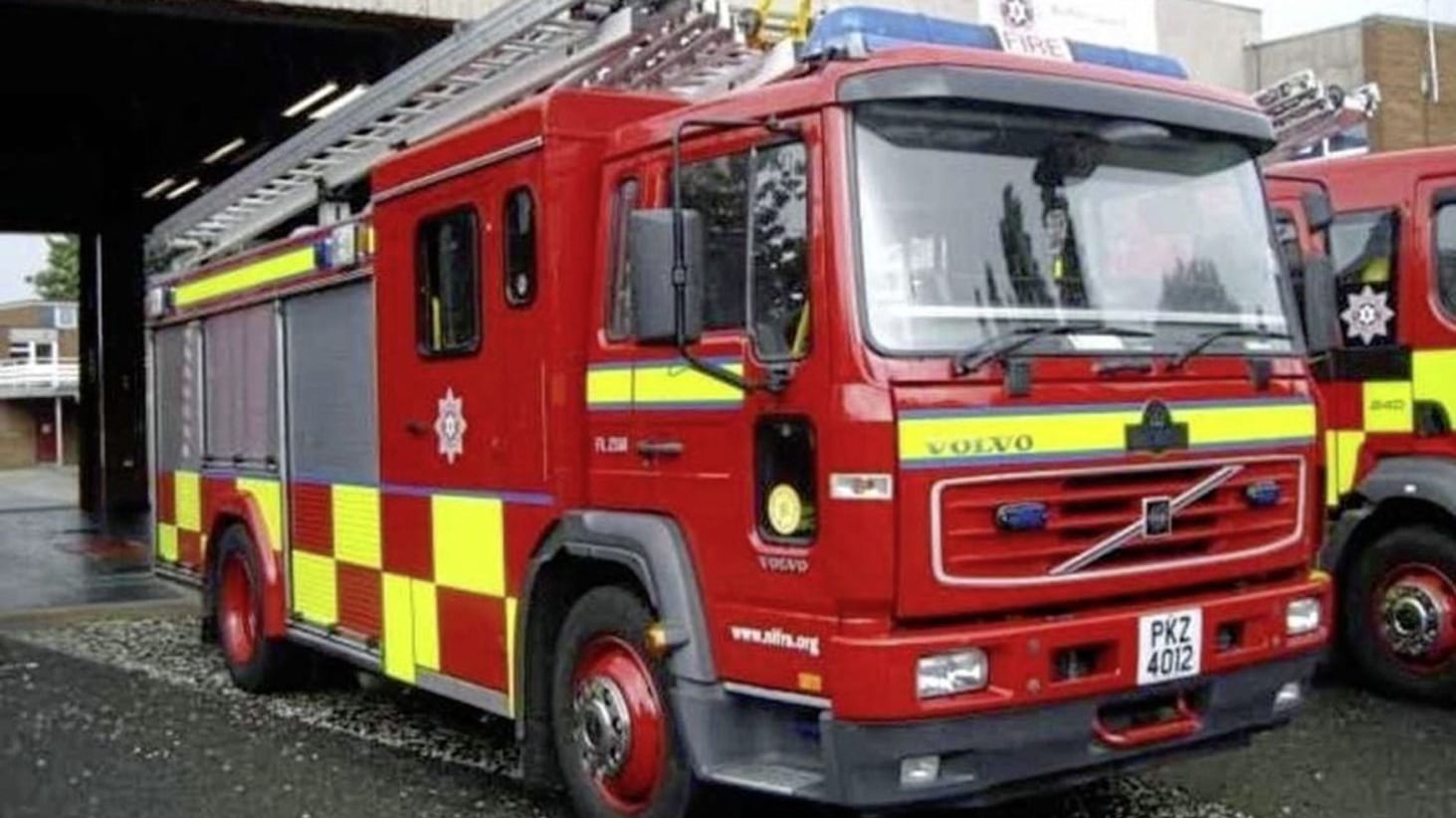 Three fire appliances were called to the scene of a blaze in Co Fermanagh on Sunday. 