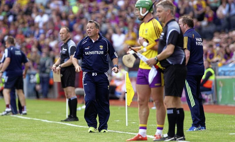 MODEL BEHAVIOUR: Wexford boss Davy Fitzgerald will be hoping to get the better of his native Clare Picture: Seamus Loughran 