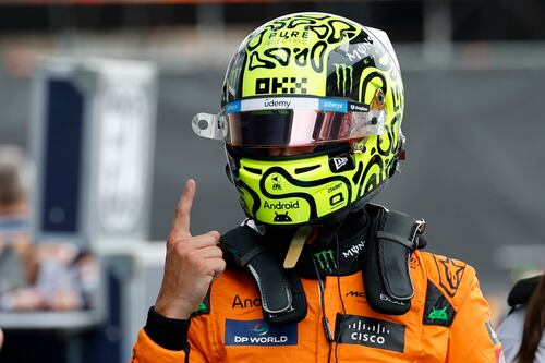 Lando Norris beats Max Verstappen to pole position for Spanish Grand Prix