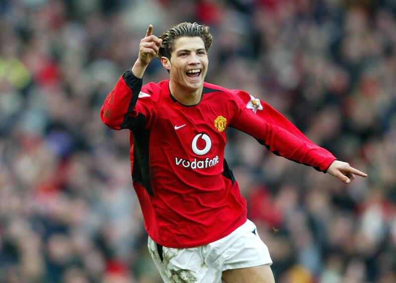 Cristiano Ronaldo joined Manchester United as an 18-year-old from Sporting Lisbon in 2003