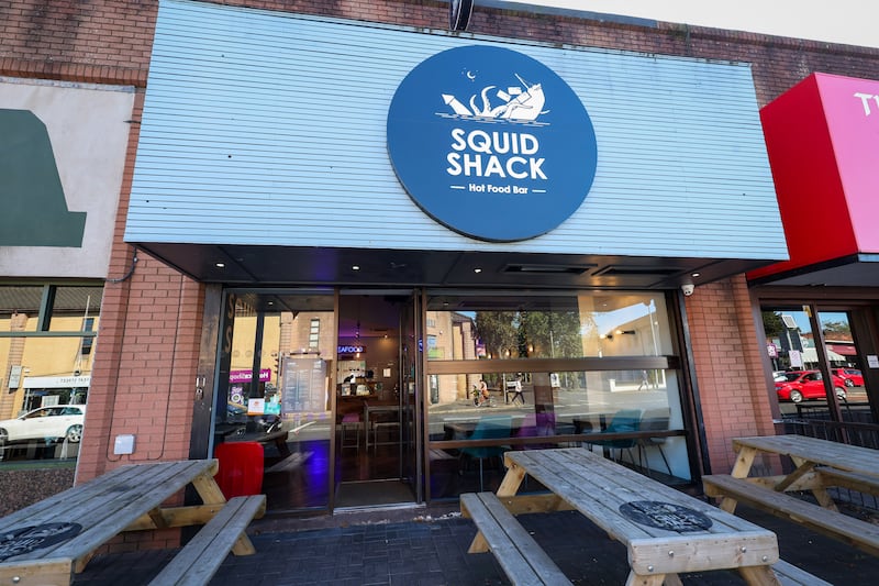 Squid Shack on the Newtownards Road. PICTURE: MAL MCCANN