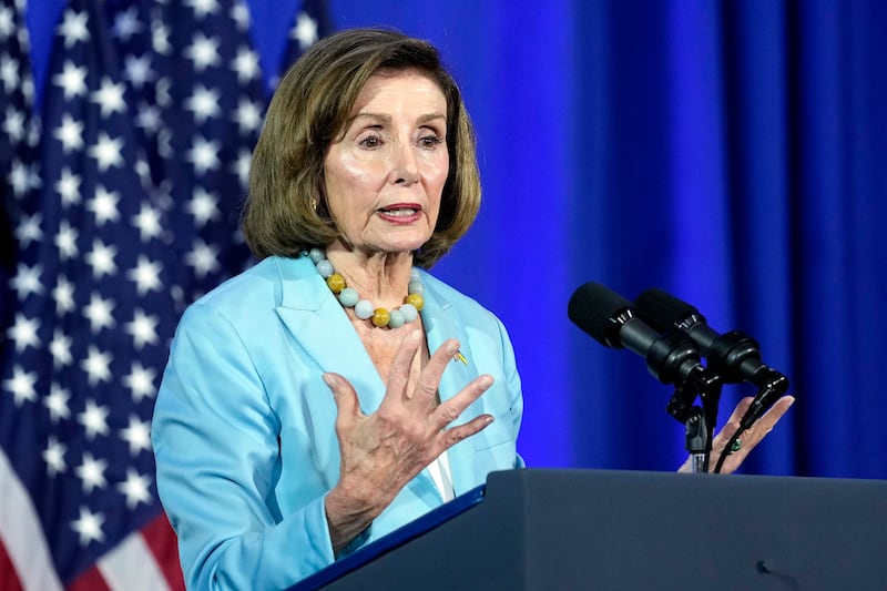 Former speaker Nancy Pelosi (AP)