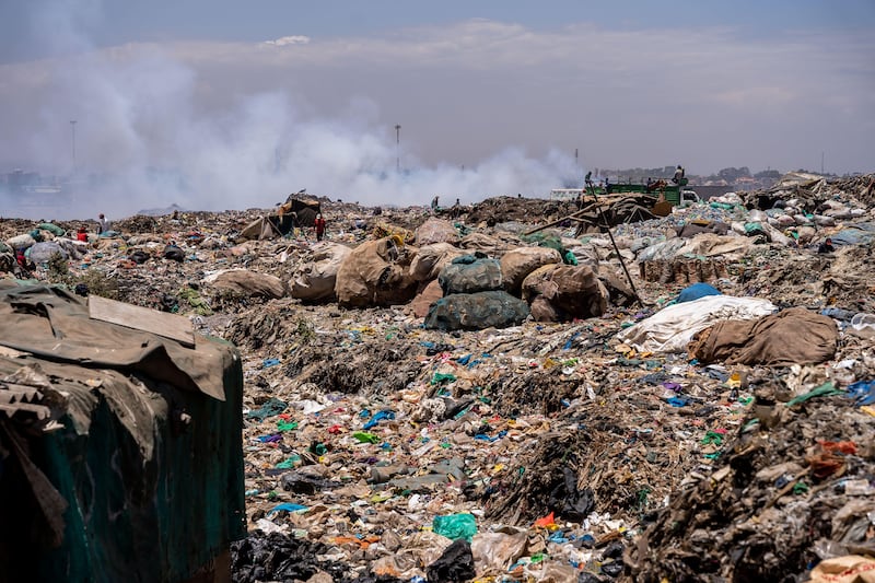 In Britain, about 30% of unwanted clothes end up in UK landfill sites