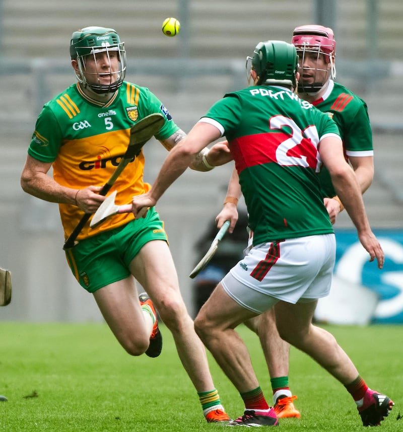 Donegal's Steven McBride during the Nicky Rackard final.