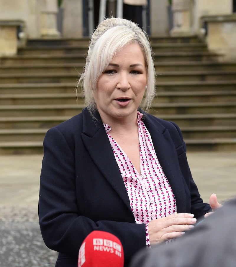 Michelle O’Neill said Sinn Fein ‘worked constructively’ with Doug Beattie