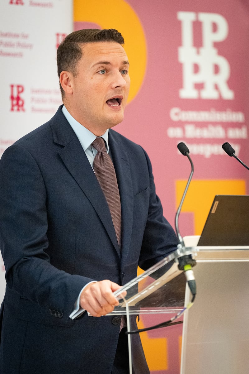 Health Secretary Wes Streeting said that he expects ‘loud opposition’ to reforming the NHS