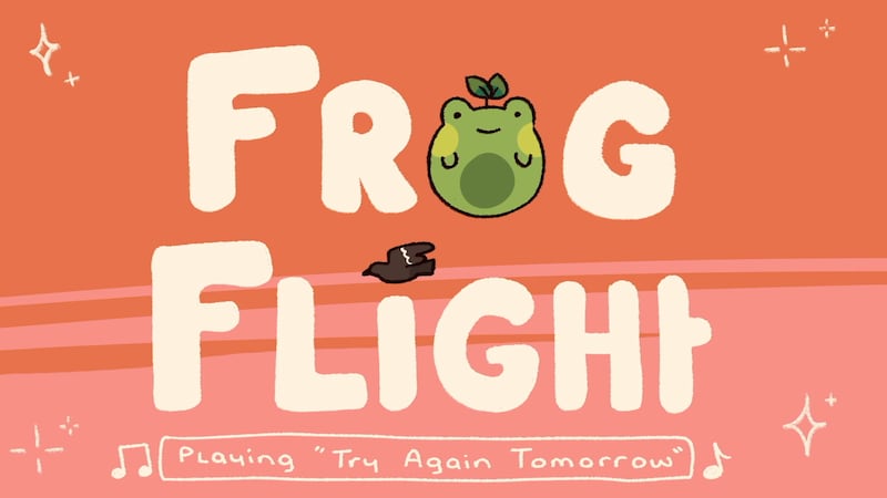 Caireen Ferguson created 'Frog Flight' as part of her A Level course work