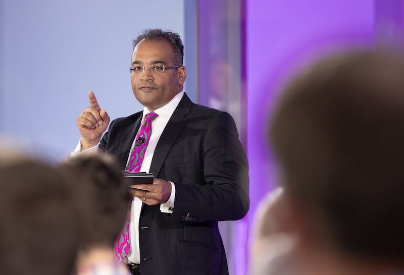 Channel 4 News presenter, Krishnan Guru-Murthy