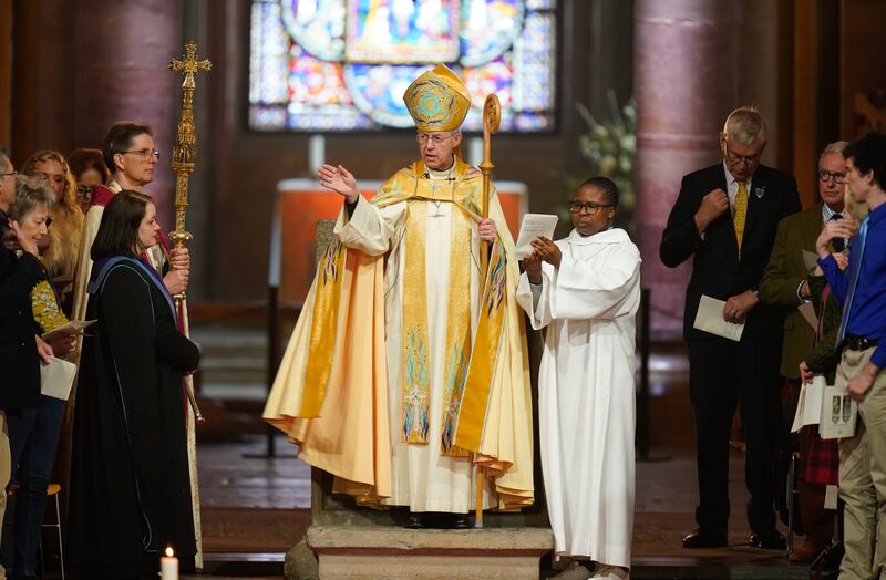 Justin Welby was installed as Archbishop of Canterbury in 2013