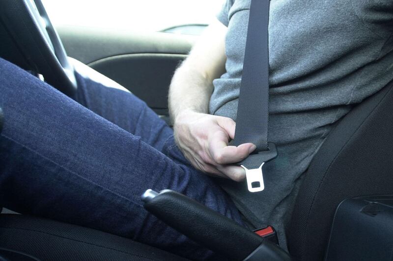 Always check for seatbelt damage and that it is doing its job properly by making sure it retracts back to its original position.