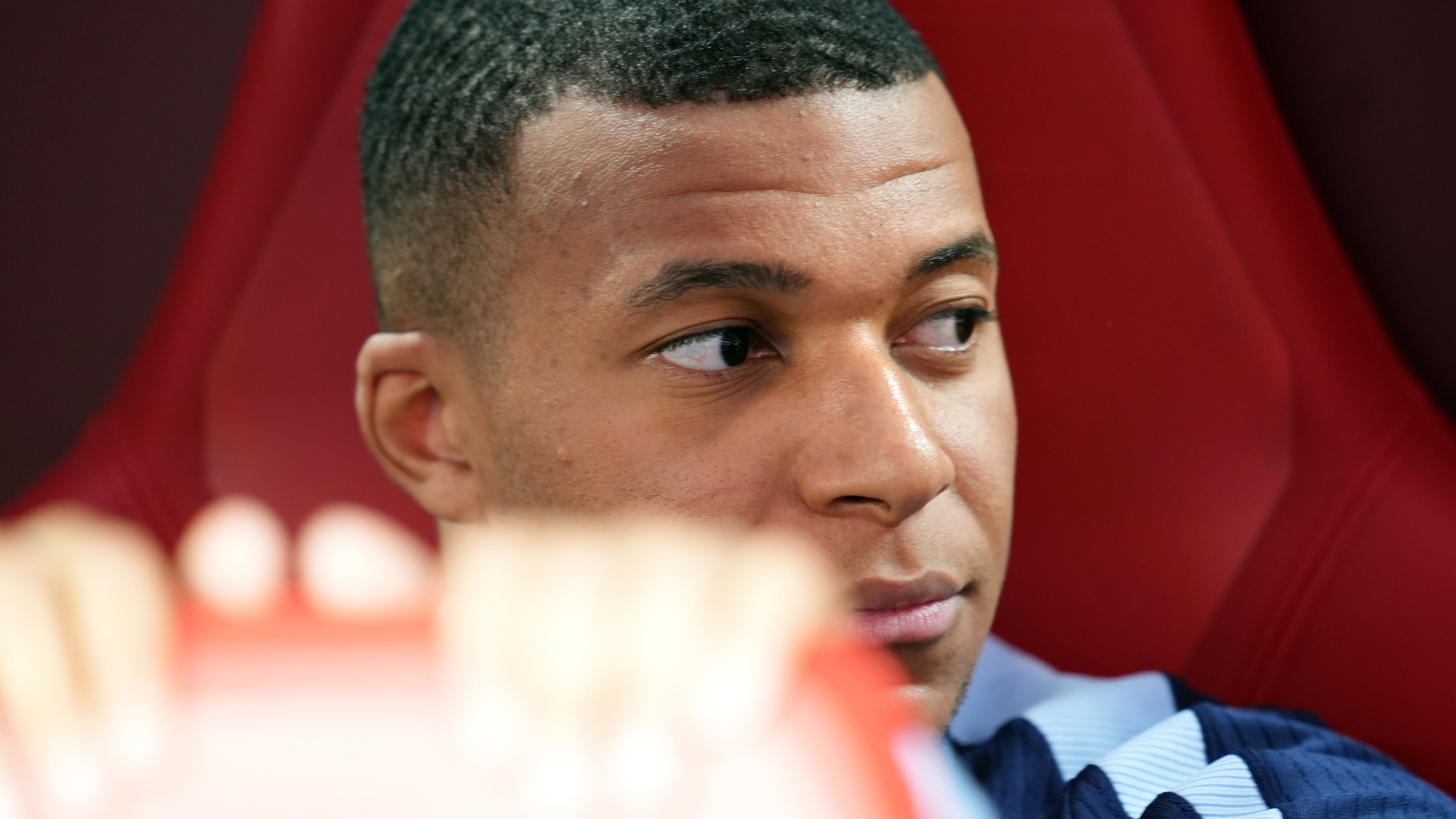 Kylian Mbappe was an unused substitute during France’s goalless draw with the Netherlands