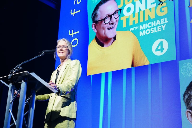 Clare Bailey Mosley during her speech