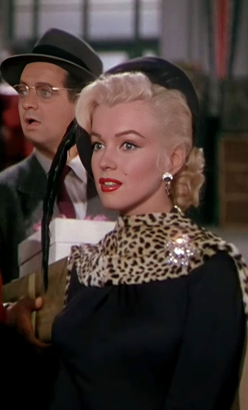 Marilyn Monroe wore the print both on and off the screen