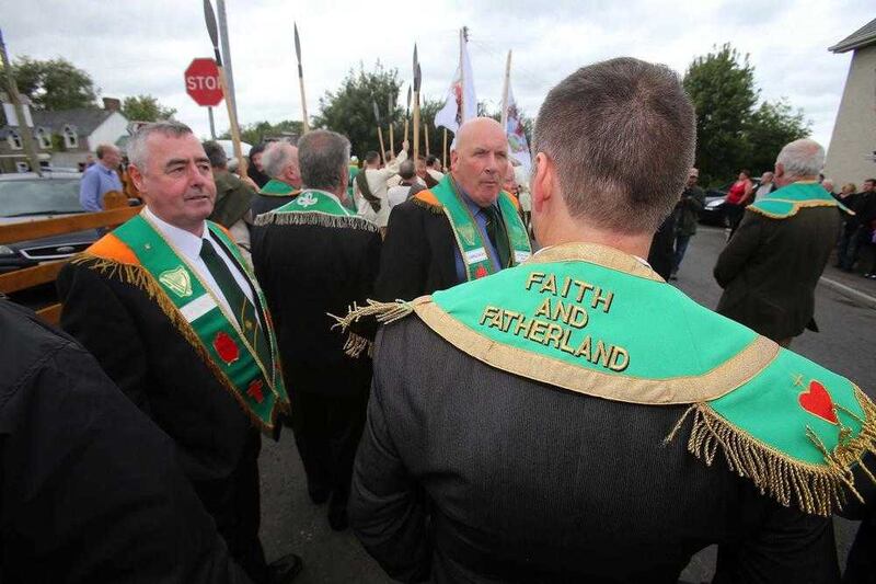 Faith and Fatherland the motto of the Ancient Order of Hibernians &nbsp;