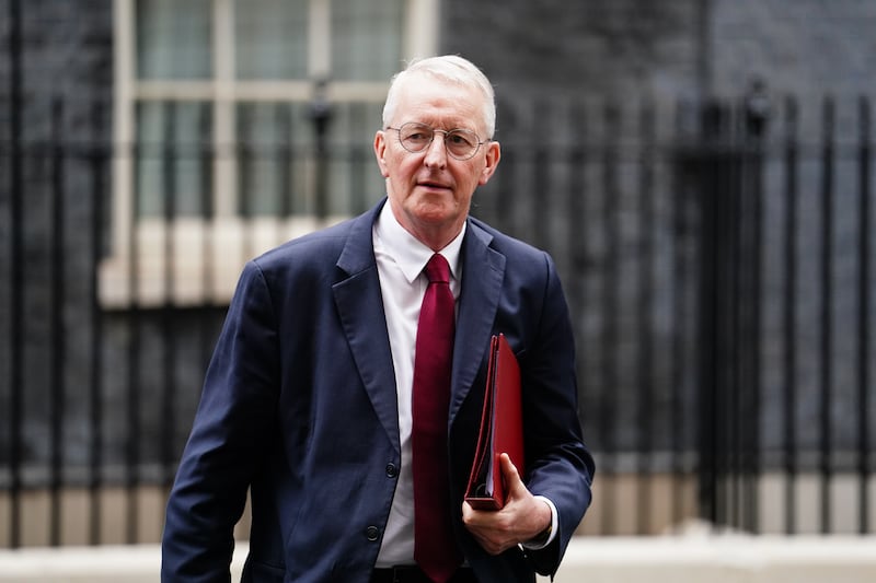 Northern Ireland Secretary Hilary Benn