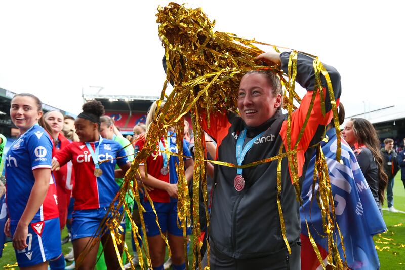 Laura Kaminski oversaw Crystal Palace’s promotion to the WSL last season