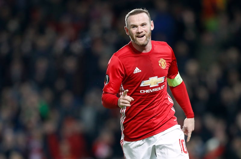 Rooney helped United win five Premier League titles