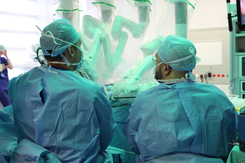 Surgeons working at the Royal Marsden NHS Foundation Trust