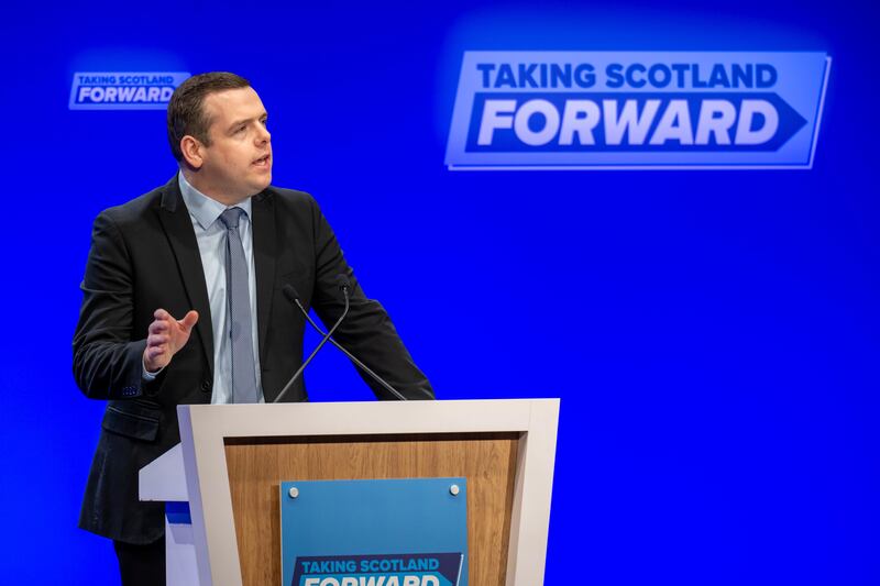 Scottish Conservative leader Douglas Ross appealed to the ‘pro-UK anti-SNP majority” in the counttry to back his party.