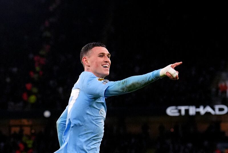 Phil Foden has again hit form as Manchester City chase down another title