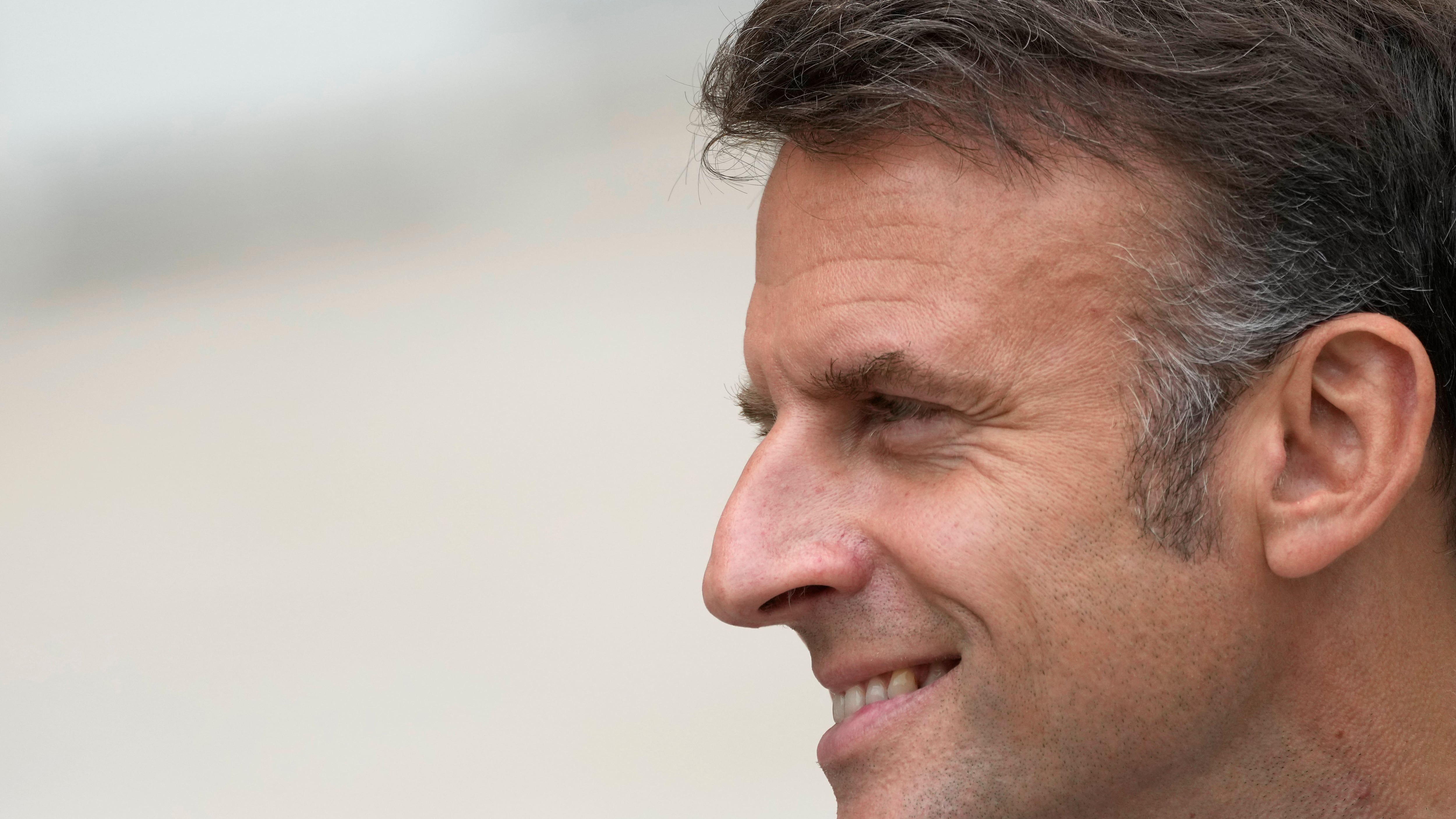 French President Emmanuel Macron has warned voters against choosing the far right or the hard left, ahead of Sunday’s first round of crucial parliamentary elections (Thibault Camus/AP)