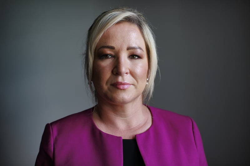 Sinn Fein vice president Michelle O’Neill