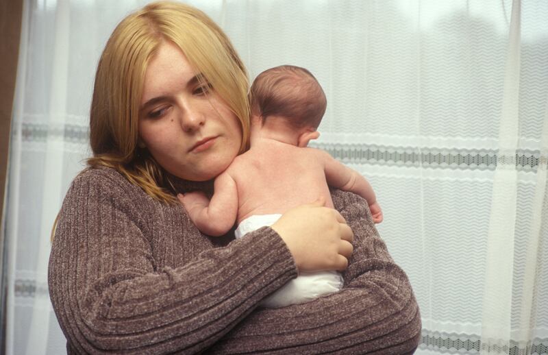 Parents experiencing postnatal depression often feel persistent feelings of sadness