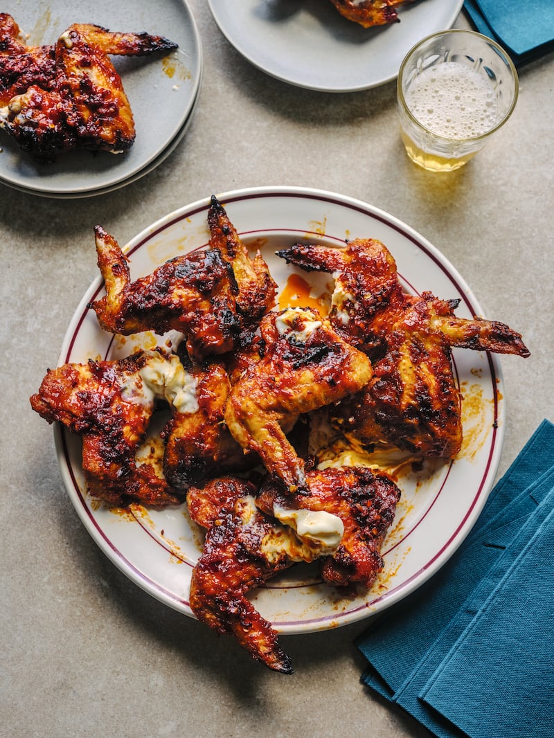 Gino D’Acampo’s devilled chicken wings with smoked paprika and honey (Haarala Hamilton/PA)