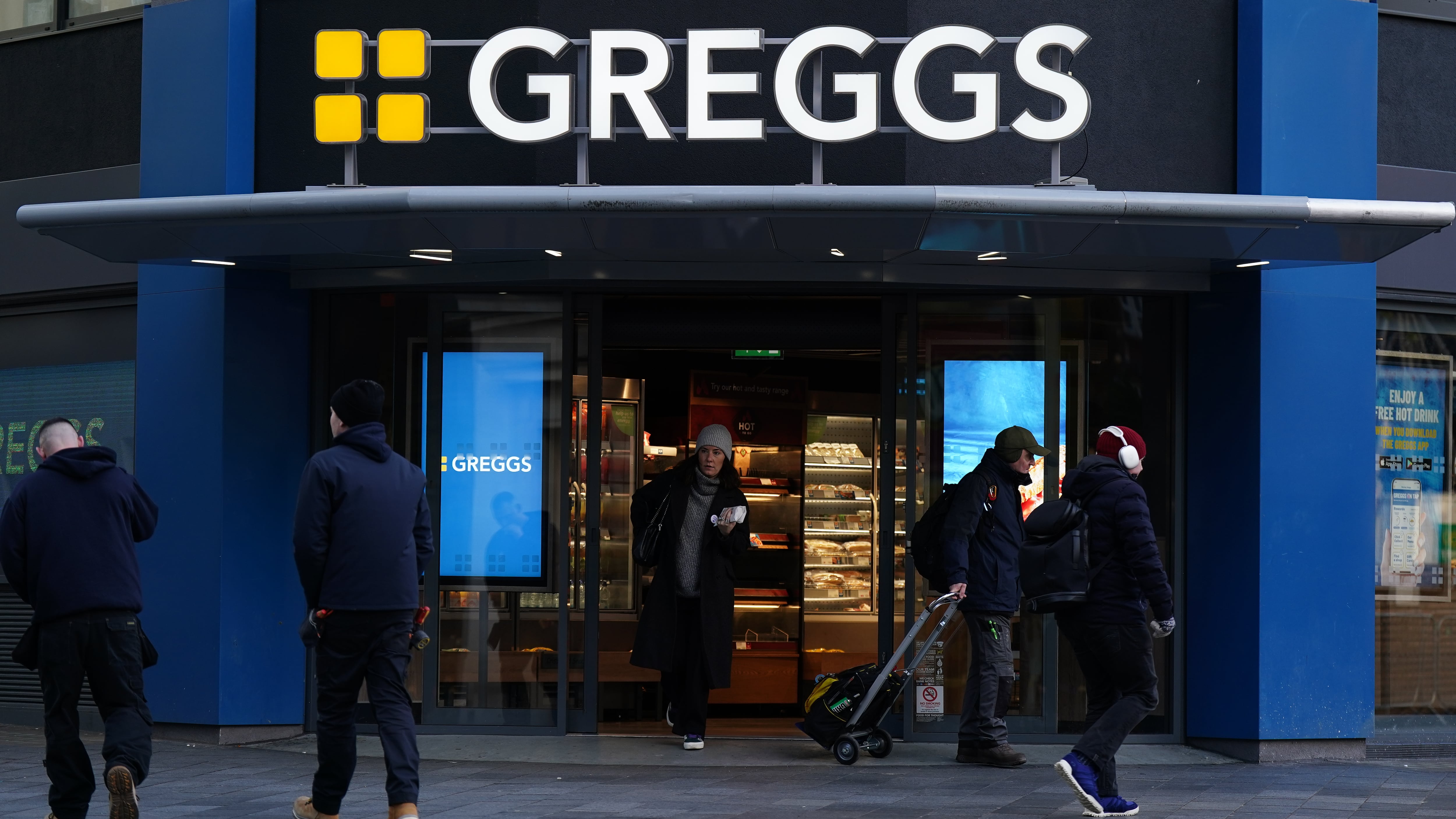 Greggs stores across the UK were forced to close on Wednesday morning after technical issues halted payments