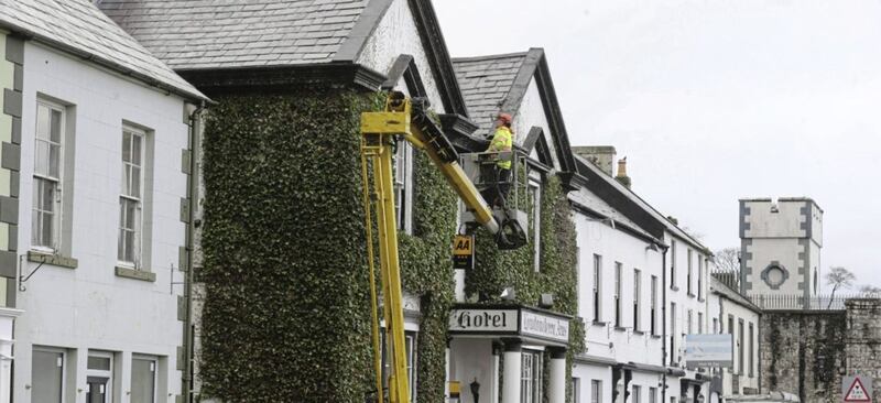 The hotel in Carnlough dates back to 1847. Picture by Hugh Russell 