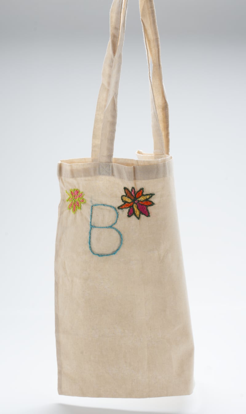 Embroidered bag