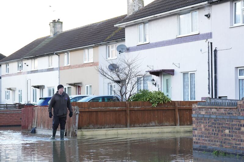 Some residents in Loughborough have evacuated their homes