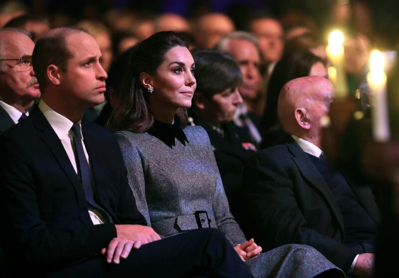 William and Kate will attend the remembrance service together, as they did in 2020