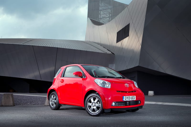 The iQ is the world’s smallest four-seater car. (Toyota)