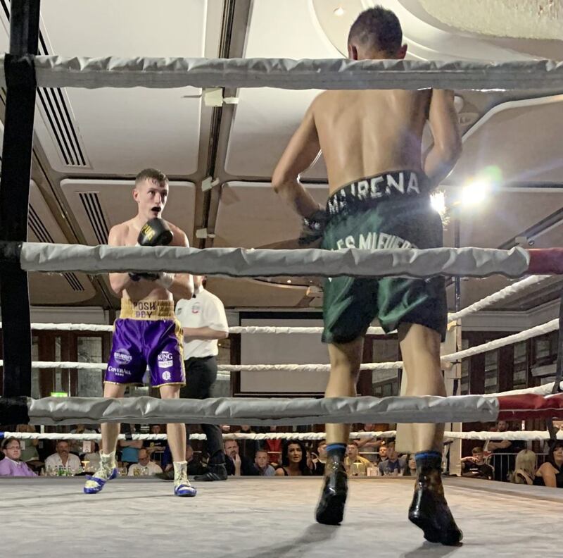 Colm &lsquo;Posh Boy&rsquo; Murphy came through a thorough examination of his credentials against experienced Nicaraguan Brayan Mairena last month 