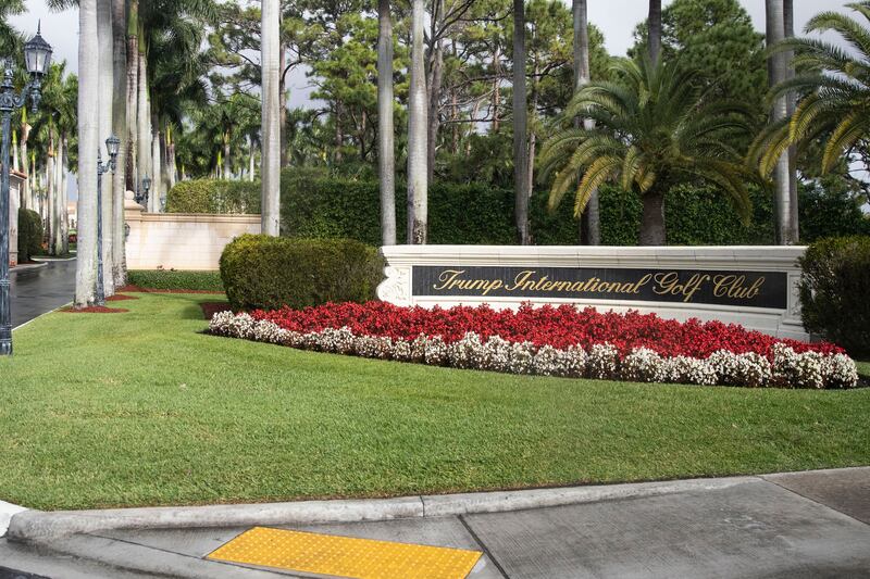 Trump International Golf Club in West Palm Beach (Alex Brandon/AP)