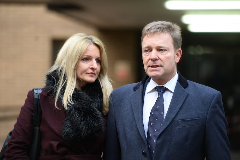 Conservative MP Craig Mackinlay with his wife Kati