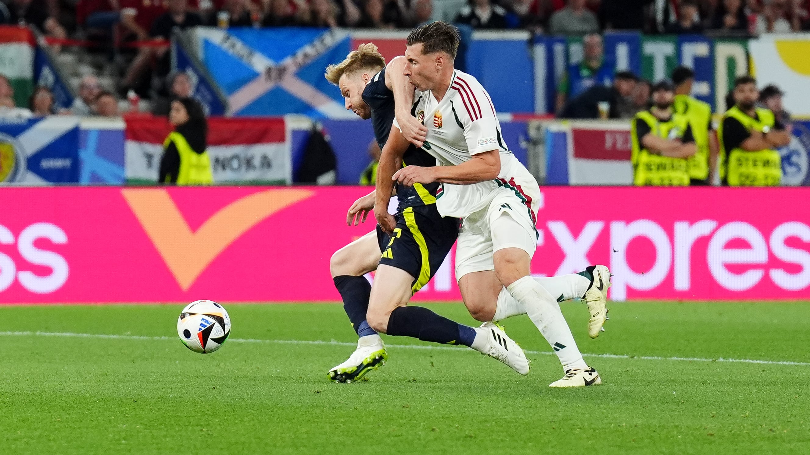 The VAR did check and clear the on-field decision not to award Scotland a penalty for a challenge on Stuart Armstrong in Sunday’s Euro 2024 defeat to Hungary, UEFA’s referees’ chief has said