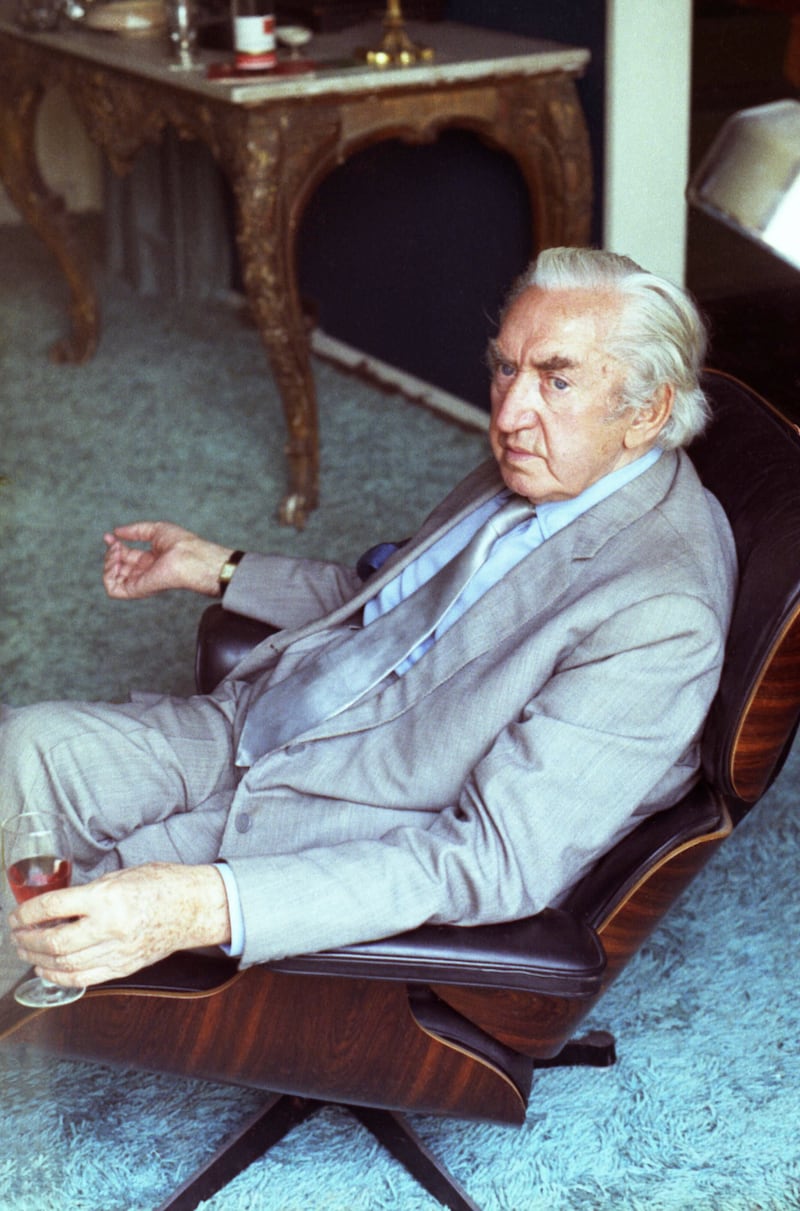 Brian Desmond Hurst in 1976 when he was writing his memoirs PICTURE: ALLAN WARREN