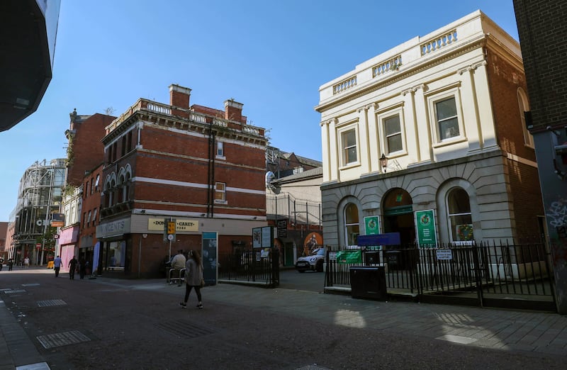 Gambling centre approved at former Ann Summers site in city centre despite objections from Belfast’s oldest church.
PICTURE COLM LENAGHAN