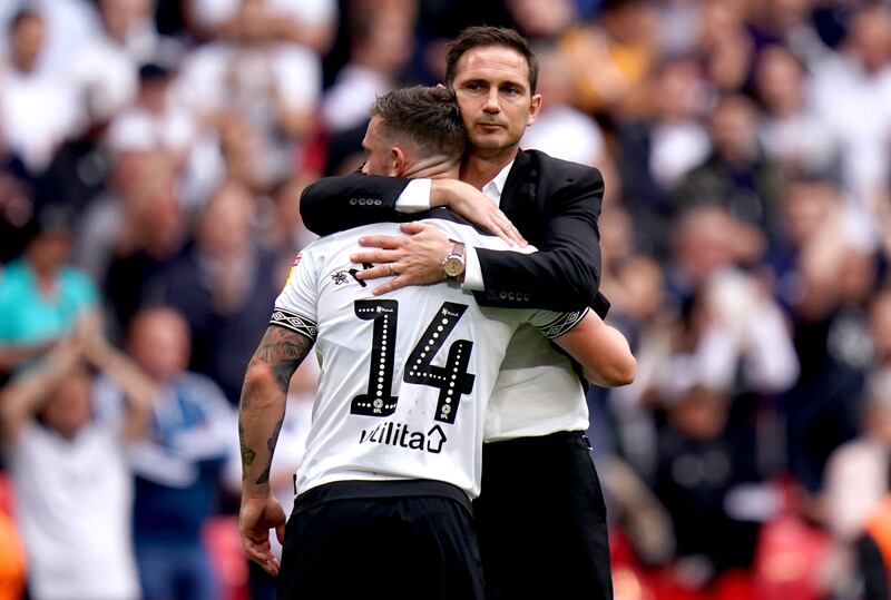 Lampard took Derby to the Championship play-off final